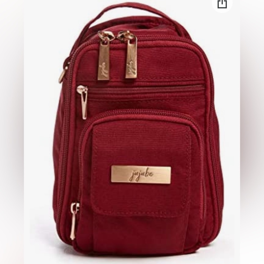 JuJuBe Mini BRB Backpack 🫧 Tibetan Red Chromatic Travel.